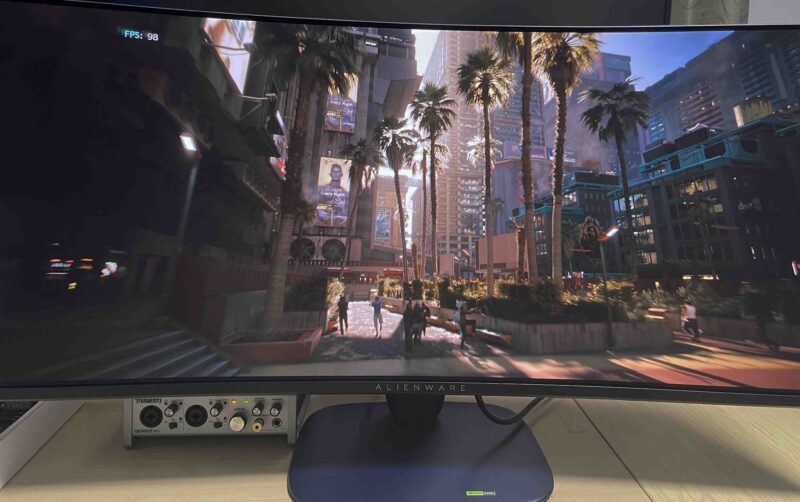AW3425DW_Cyberpunk Benchmark_3