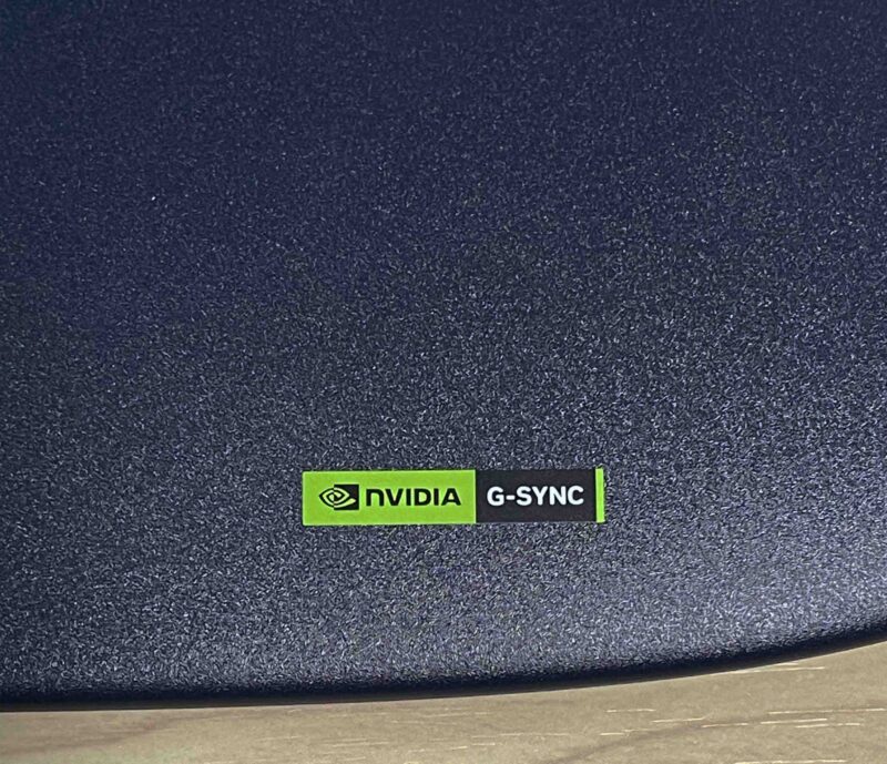 AW3425DW_NVIDIA Certified Sticker